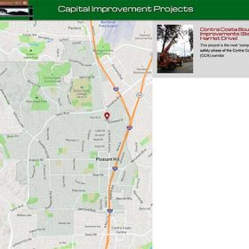 Pleasant Hill Capital Improvement Projects ProjectExplorer Main Landing Page